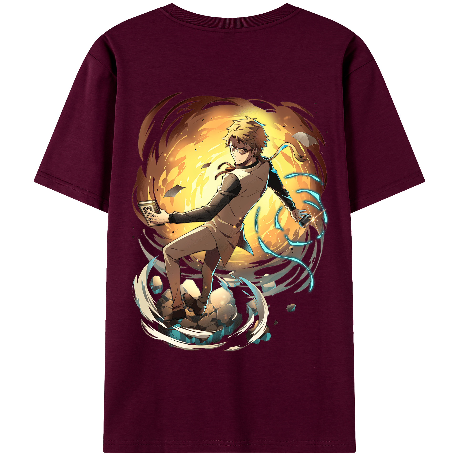 （画像用） 文豪ストレイドッグス Bungo Stray Dogs レディース半袖Tシャツ(バックプリント)